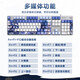 罗技（Logitech）G502 HERO+K845 电竞游戏鼠标 G502HERO阿卡丽贴纸款鼠标  K845有线机械键盘 游戏键鼠套装 K845青轴-崩坏星穹+G502HERO阿卡丽贴纸