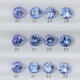 Li Shen Tanzanite loose stone can be customized 925 silver pendant No. 5 tanzanite loose stone