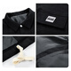 Pull-back jacket men's spring and autumn casual versatile lapel jacket men's trendy workwear men's tops black L