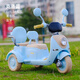 Hello Baby children's electric motorcycle children's motorcycle 3-6 years old children's electric car toy car can sit on a child's car standard princess pink | 6V4.5 battery + single drive
