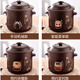 SPOUNR Genuine Subo fully automatic electric stew pot ceramic soup casserole household porridge artifact multi-functional purple casserole 6L black purple clay fast and slow stew model reservation heat preservation