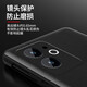 Qianhui shell suitable for realme GT6pro mobile phone case business style flip-style men's transparent female lens full-inclusive silicone anti-fall case [black]-Full film Realme gt6