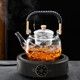Teapot set household tea making and boiling tea set teapot glass tea infuser household large capacity teapot lifting kettle tied rope tea lifting kettle 1000ml