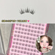 Adorable eyelashes, glue-free camellia false eyelashes for beginners, self-adhesive, natural simulation, segmented, glue-free, large-capacity upgrade model