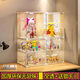 Fully transparent display cabinet display stand toy storage box home model blind box Gundam display showcase main picture 2 doors + 4 floors place an order quickly
