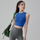 LULULMCCTN all-in-one slimming sports bra for women fitness running Pilates professional training yoga vest milk white S