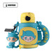 Beddybear New Circle Kettle Temperatura inteligente Muestra para niños Termos Copa Baby Kindergarten Escuela Primaria Estudiante de paja Copa de agua 13077 Coser 1 Precio