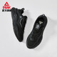 匹克小胖鞋冬季新款休闲鞋男鞋透气潮流复古增高厚底老爹鞋女运动鞋子 【男款夏季】全黑 43