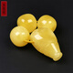 Amber School One thing, one picture, one certificate, beeswax accessories set, natural amber three-way accessories, Russian chicken fat yellow barrel beads, accessories 6.56g 13.5*13*12mm