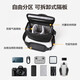 Shadow Craftsman shoulder casual portable crossbody storage bag professional photography bag SLR digital camera Canon Nikon Sony Fuji waterproof black liner bag simple camera storage bag