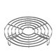 Chinuo 304 stainless steel steaming rack water-proof stew steaming rack 304 stainless steel food grade multi-functional steaming rack steamer household medium size - diameter height 5cm bold 17cm