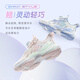 
Anta children's sneakers girls' shoes 2025 spring and summer new product mesh breathable knob button Yunyi casual shoes [butterfly wing] white/pink/qianxi green 9903H-1 33