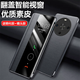 Xin Chengyou suitable for Huawei Enjoy 70X mobile phone case protective cover clamshell smart leather case sleep wake-up all-inclusive anti-fall business Vitality Edition Service Case Silent Night Black high-end plain leather case + tempered film + lens film Huawei Enjoy 70X Vitality Edition