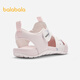 Balabala children's shoes children's sports sandals boys and girls shoes breathable summer new toe shoes non-slip
