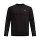 Under Armor (UNDERARMOUR) Spring and Summer Project Rock Johnson Men's Sports and Leisure Long-Sleeved T-Shirt 1386871 Black 001 XL
