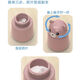 Haiyiduo pill grinder bear creative medicine grinder grinds medicine grinder powder grinder convenient to carry medicine grinder 7*7*9.2cm pink