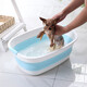 Dipur foldable pet dog bathtub cat bath special bathtub blue crab bathtub* bathtub bathtub (foldable)