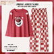 
Modal spring and autumn pajamas for female students long sleeves trousers cute Korean style suit loose autumn home clothes for women in autumn can be worn outside CKE-K15568 M