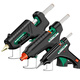 Baolian hot melt glue gun handmade high-power electric glue gun universal household hot melt stick glue strip hot melt glue stick 50w hot melt glue gun + glue stick * 30 pieces