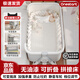 No. 1 starting point (yi hao qi dian) foldable crib twist bed surround removable newborn baby cradle bed splicing large bed folding rocking baby bed high carbon steel blue-storage basket + mosquito net memory mattress