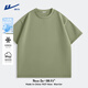 Huili high-end linseed short-sleeved men's casual cool summer 7A antibacterial anti-mite breathable top loose large size T-shirt linseed (h texture brand breast mark) 2XL (weight 160-180Jin [Jin equals 0.5 kg])