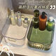 Light luxury desktop cosmetics acrylic storage box bedroom clothing sundries coffee table bag storage random color medium limited edition (23.5*16*8.5)