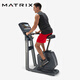 JOHNSON exercise bike Matrix-U50 luxury home vertical magnetically controlled silent dynamic bicycle gym equipment XIR-16-inch touch screen