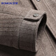 Romon jacket men's coat lapel solid color business casual fashion stretch jacket dad wear young and middle-aged men's wear