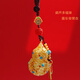 Lingyin national style safe hollow gourd cinnabar car key pendant gourd pendant birthday Mid-Autumn Festival gift auspicious hollow gourd has passed the fragrant