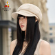 Scarecrow beret women's 2025 spring and summer new Korean version ins style British retro painter hat duck tongue octagonal hat fashionable beige one size