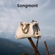Songmont Mountain has a Songbaina series clutch bag, women's portable cross-body garbage bag, commuting wandering bag, Yumo white mini, in stock