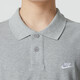 Nike (Nike) Herrenkleidung 2025 Sommer New Sportswear Running Fitness Training Anzug komfortable atmungsaktive Polo Kurzärärmelte Fashion T-Shirt FN3895-063 L