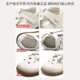 Shepherd Girl Baby Princess Toddler Shoes Spring and Autumn Sweet Infant Non-Slip Soft Sole Small Leather Shoes Milk White Size 23