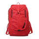 Backpack for students durable 2025 new style of junior high school and high school thin American backpack for independent shoes and bathroom basketball bag trend 3386 red air cushion model
