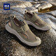 Hogar de Hailan (HLA) Zapatos para hombres 2025 Nuevos zapatos de senderismo al aire libre de primavera Mesh Zapatos de trabajo casual de ropa de trabajo Men Militares Green 41