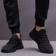 Specht 2025 Frühlings- und Sommersportschuhe Neue Produkte für Herrenschuhe Mesh Mode koreanische vielseitige lässige atmungsaktive Schuhe Laufschuhe Männer 9905 Schwarz 38