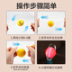 Yanshu 8090s Nostálgicos juguetes para bola de silbato para niños tira de la cuerda girando volante y yo-yo-yo-market market puestal súper grande y diversión folla de ajedrez.