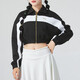 Puma (Puma) Anzug Frauenkleidung, Gold-Label-Sportbekleidung, kurze Strickjacke, Plüsch warme Hosen, Freizeithosen 633795-01+685334-01 xs