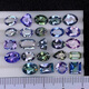 Weici natural Tanzania unburned tanzanite loose stone ring earrings bracelet 5#1.07