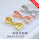 KERLA Old Phoenix Gold Store Model Pt Platinum Gold 950 Necklace Button Connector Universal Clip Accessories Jade Jade Plated 18K Gold White Single Needle Pendant Buckle