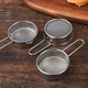 Detif 304 stainless steel powdered sugar sieve hand-held flour sifter matcha cocoa powder sieve mesh duster household baking tools 40 mesh mini powder sieve 1