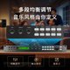 Melody X5 pre-reverberator pre-effector ktv home professional karaoke feedback suppressor equalizer fever audio processor performance wireless microphone mixer X5 professional upgraded version effector (including cable)