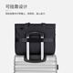 POLO business briefcase men's expandable handbag 14/15.6 inch computer bag shoulder bag gift for boyfriend