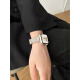 FJU适用苹果手表表带apple watch ultra2磁吸iwatch s10新款s9金属series10原装s8高级感s7女款s6腕带 麦穗磁吸扣星光色 适用iWatch 12342mm表带