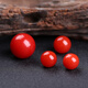 Xiyinfu Natural Sichuan Liangshan Southern Red Agate Cherry Red Single Beads with Beads and Scattered Beads Full Color Full Flesh Multi-treasure Accessories for Men and Women Collection 7A Grade Cherry Red 9-10mm Single Beads