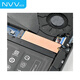 NVV M.2固态硬盘散热片NVME纯铜散热片NGFF散热马甲笔记本SSD散热器导热硅脂垫NT-GT5S