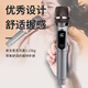 LIAGA wireless karaoke microphone professional singing desktop computer live broadcast home karaoke speech training conference recording FM trolley speaker microphone one to two anti-howling U2 (volcanic ash) (no Bluetooth)