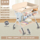 Battwaya (PATTYWELLA) Diaper table baby care table on the bed with diapers and diapers. Many babies. Castle gray - lifting gift package (storage rack + clothes drying