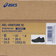 ASICS running shoes women's official flagship wide-last cross-country running shoes new sports shoes GEL-VENTURE 10 1012B759-001 37.5