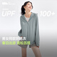 蕉下（beneunder）防晒衣女防晒服冰丝凉感宽松透气户外防晒衣百搭男女同款AL672 霜奶白 S